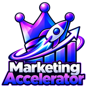 King Marketer Marketing Accelerator package logo